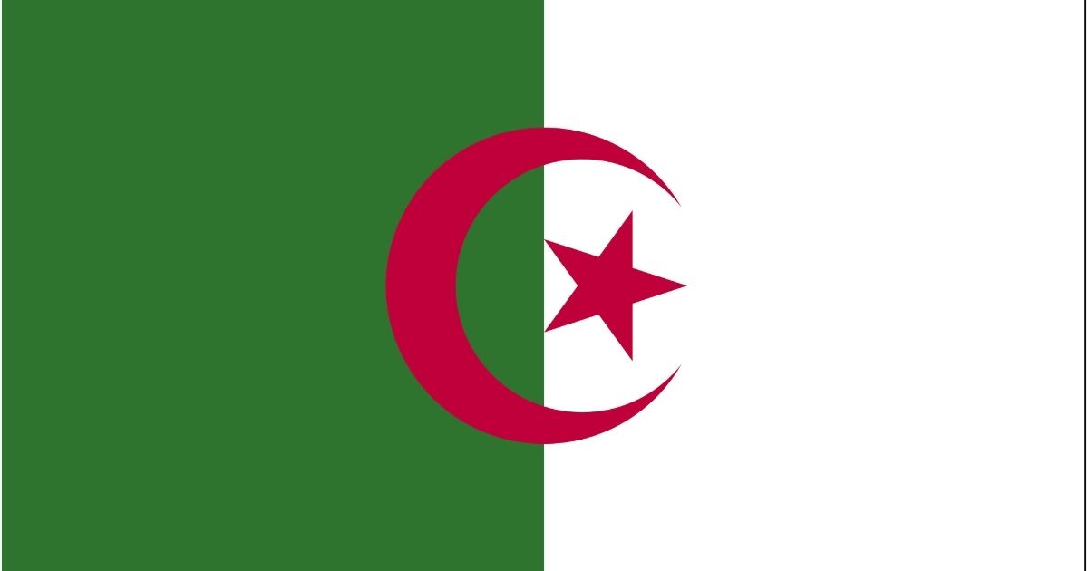 Algerian national flag