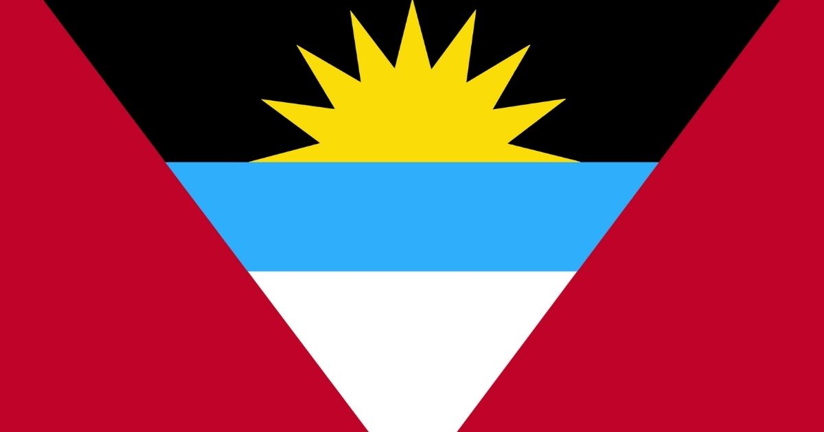 Antigua and Barbuda national flag.