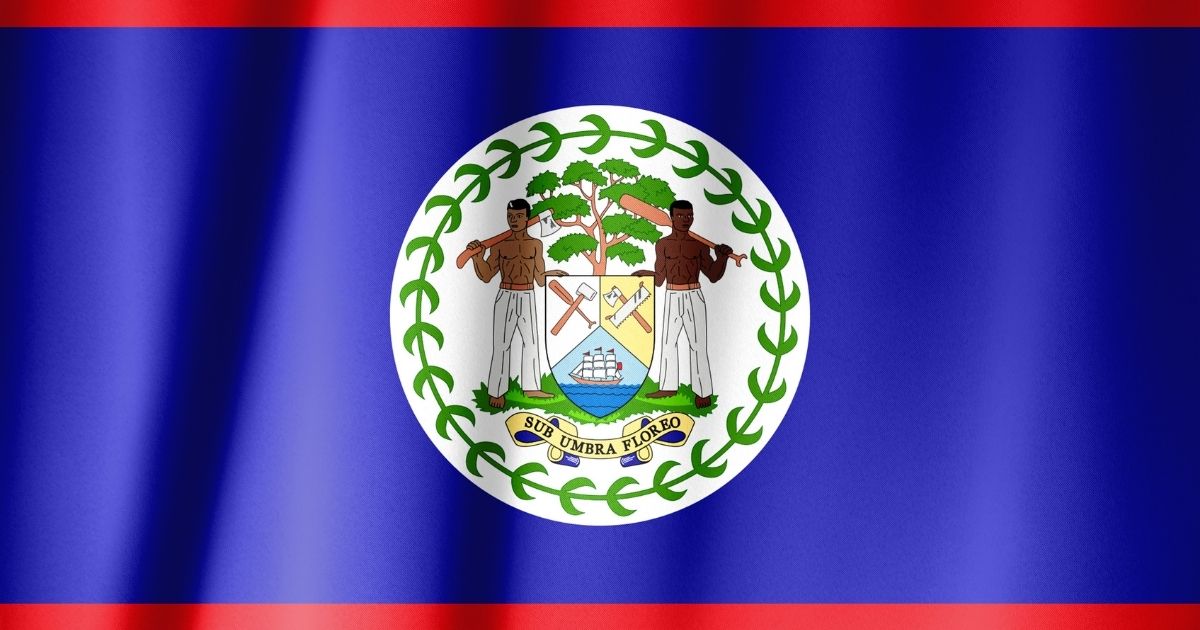 Belize national flag