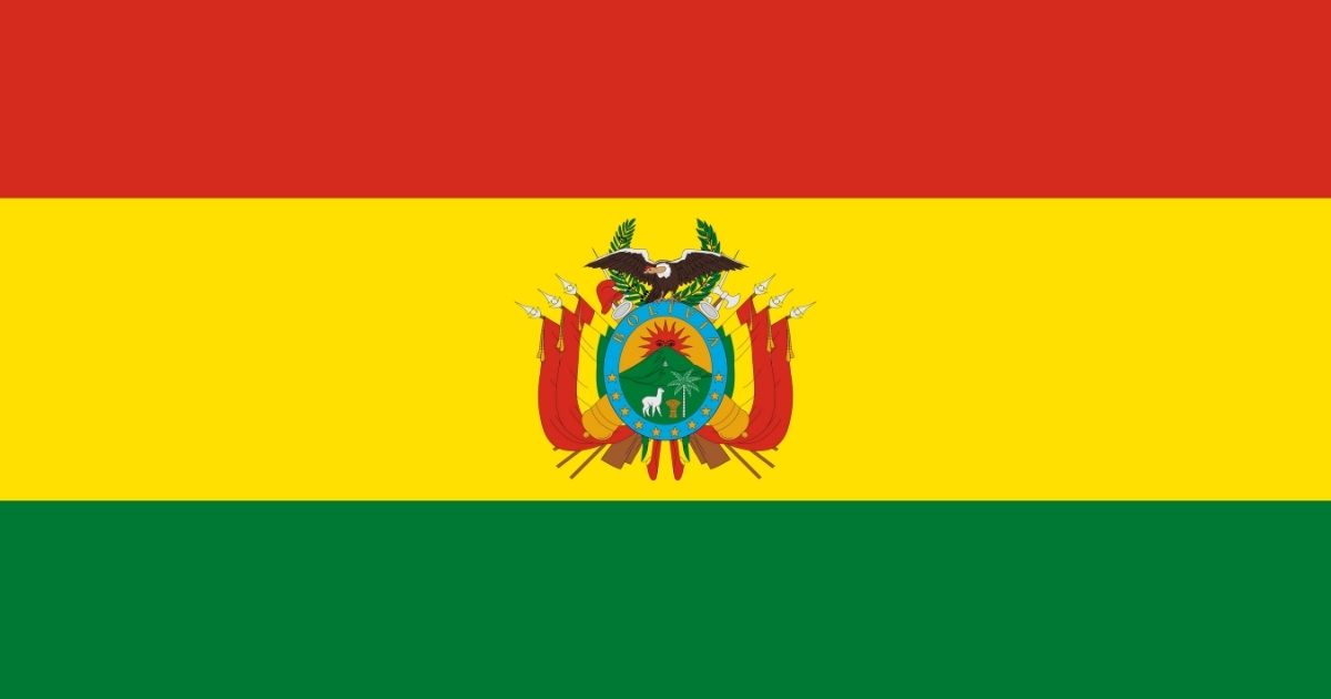 Bolivian national flag