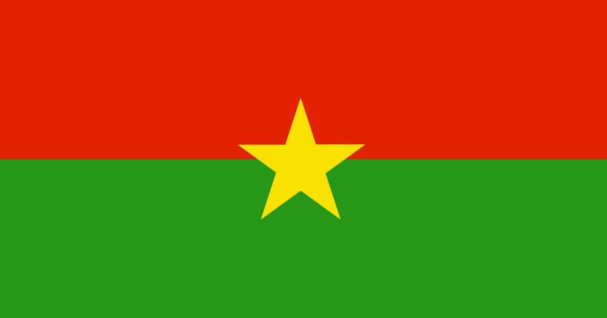 Burkina Faso national flag