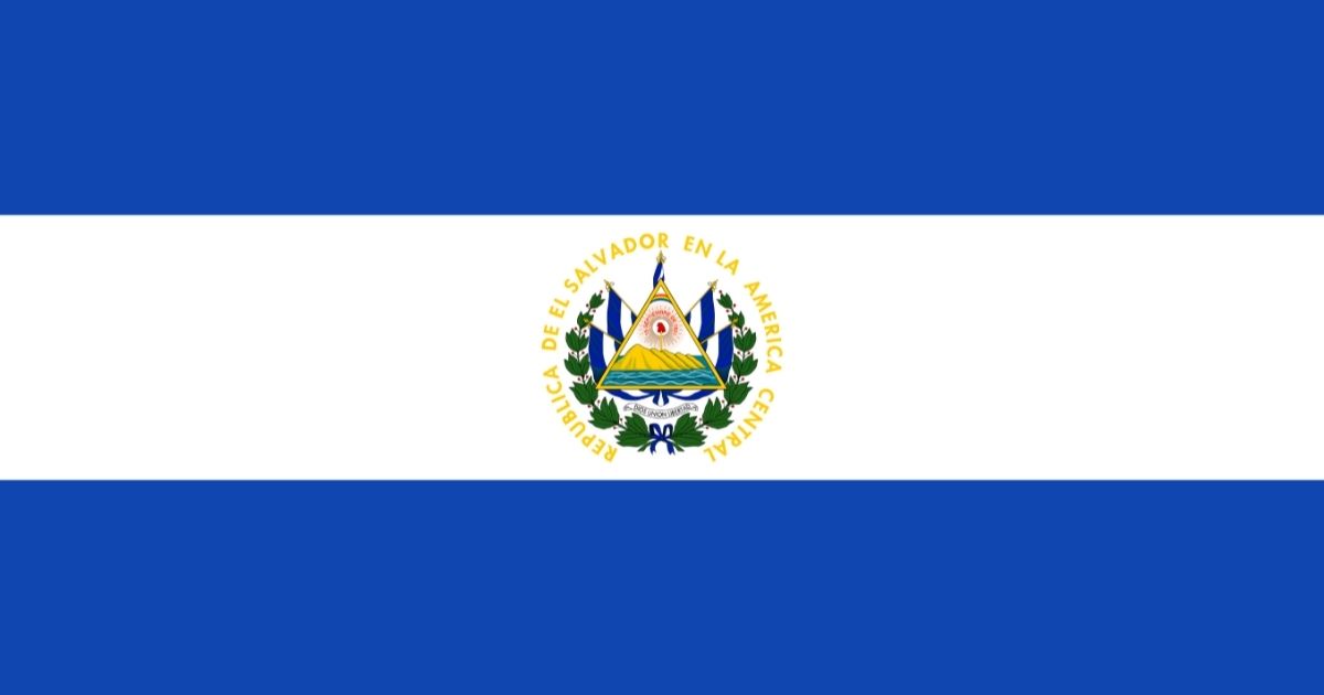El Salvadori natonal flag