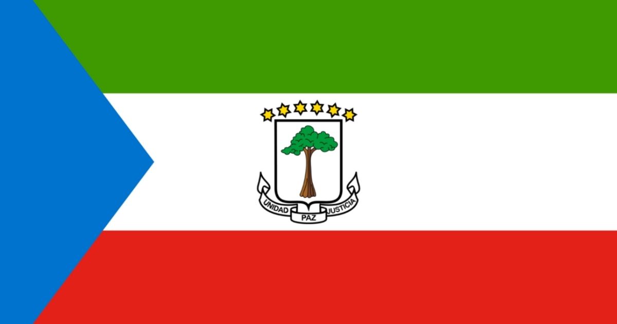 Equatorial Guinea's national flag
