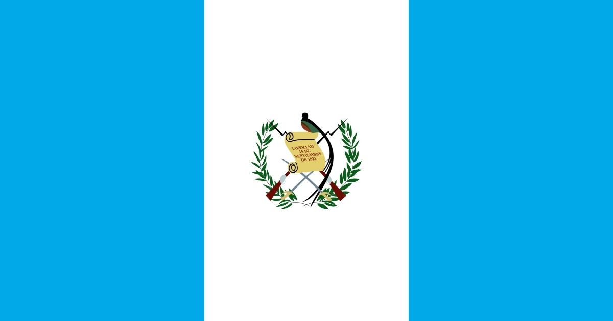 Guatemali national flag