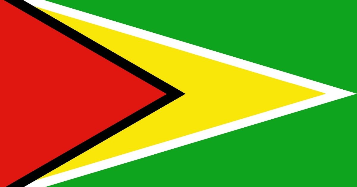 Guyana's national flag