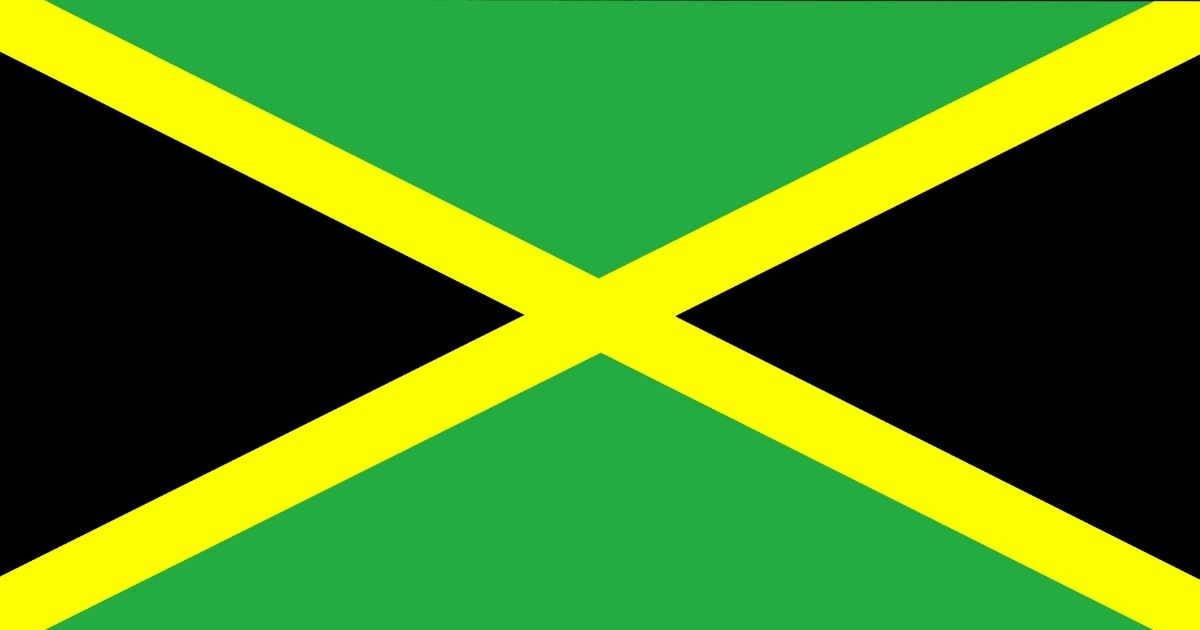 Jamaican national flag