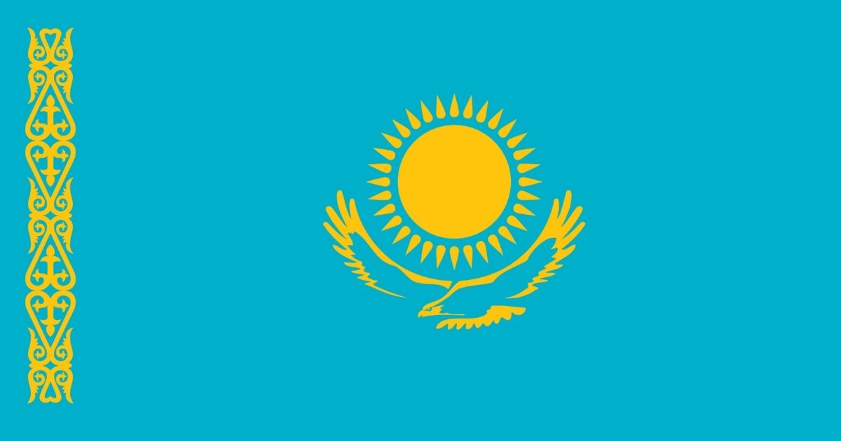 Kazakhstani national flag