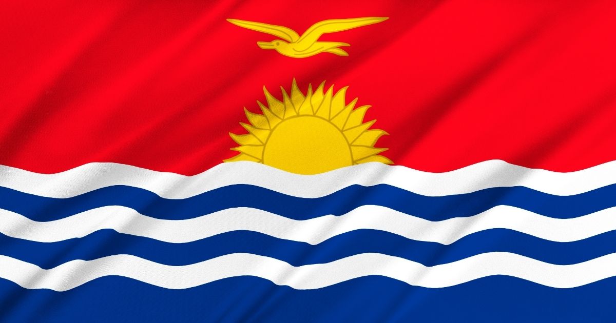Kiribati's national flag