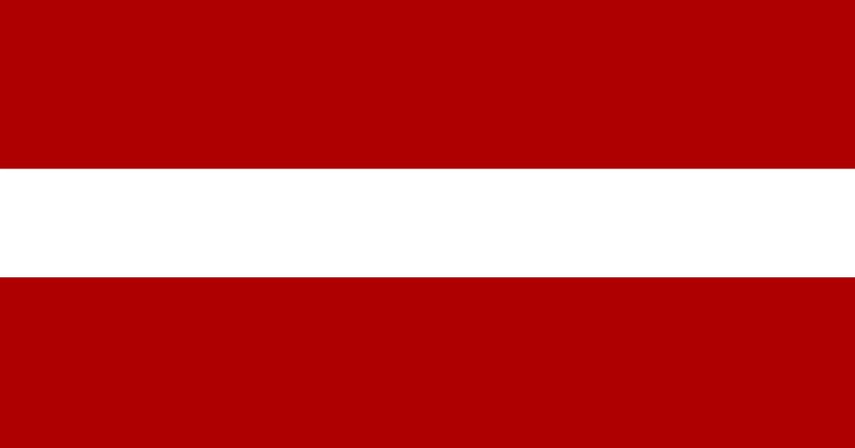 Latvian national flag