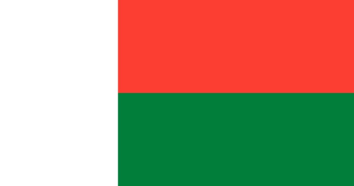 Madagascarian national flag