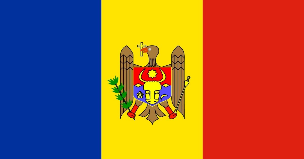 Moldovian national flag
