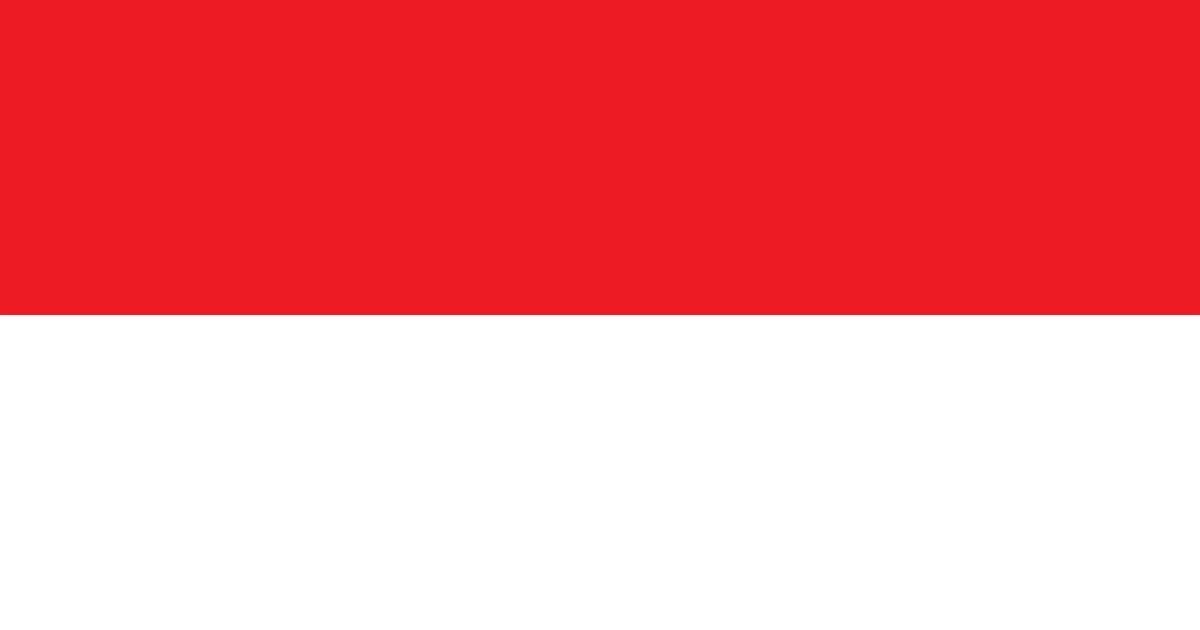 Monaco's national flag