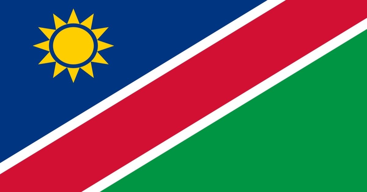 Namibian National flag