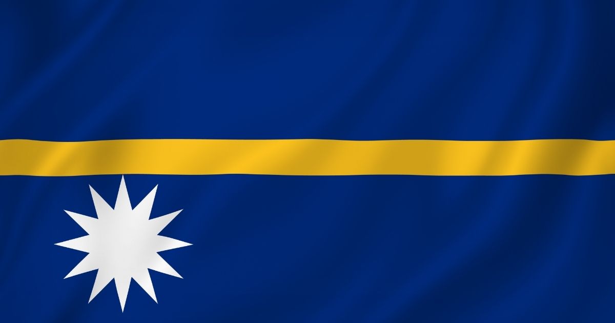 Nauruan national flag