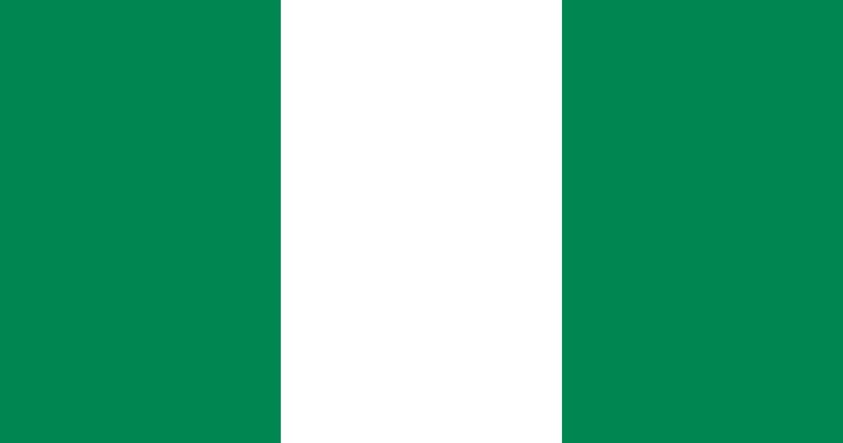 Nigeria's national flag.