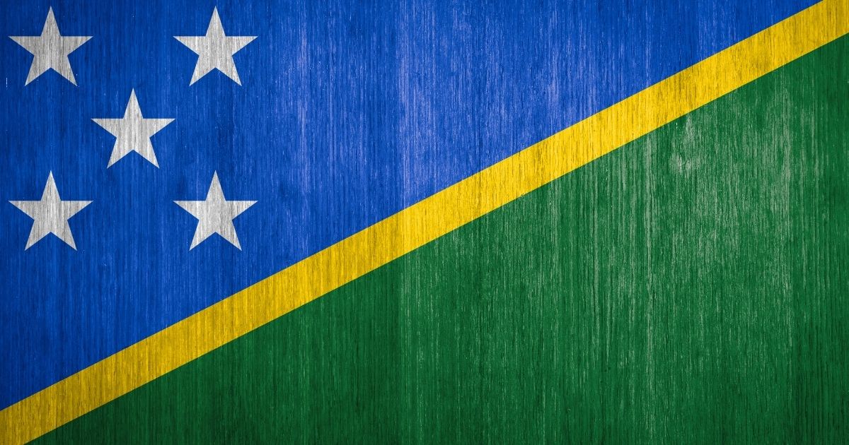 Solomon Islands national flag.