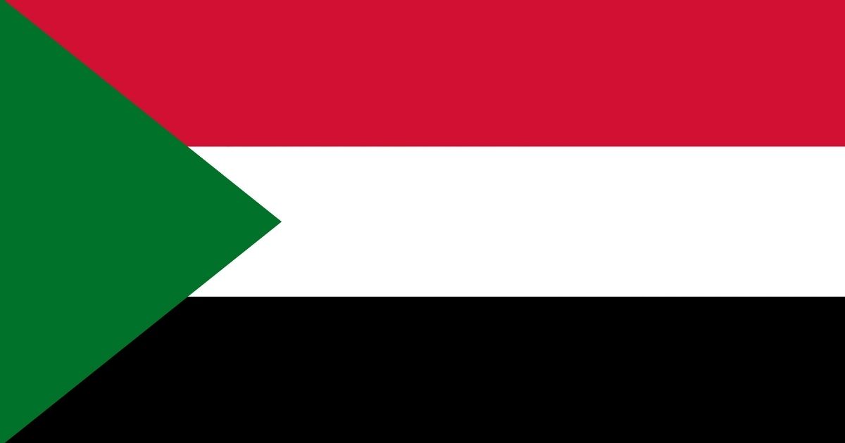 Sudanese national flag.