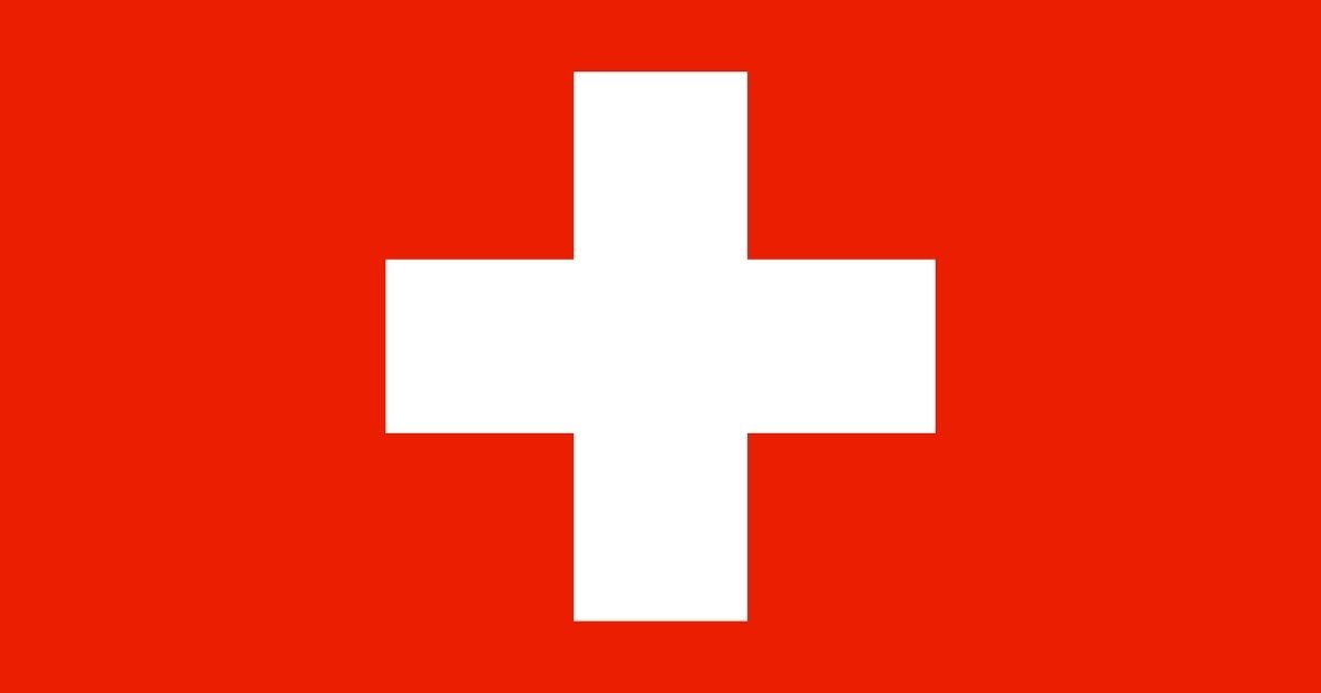 Switzerland's national flag.
