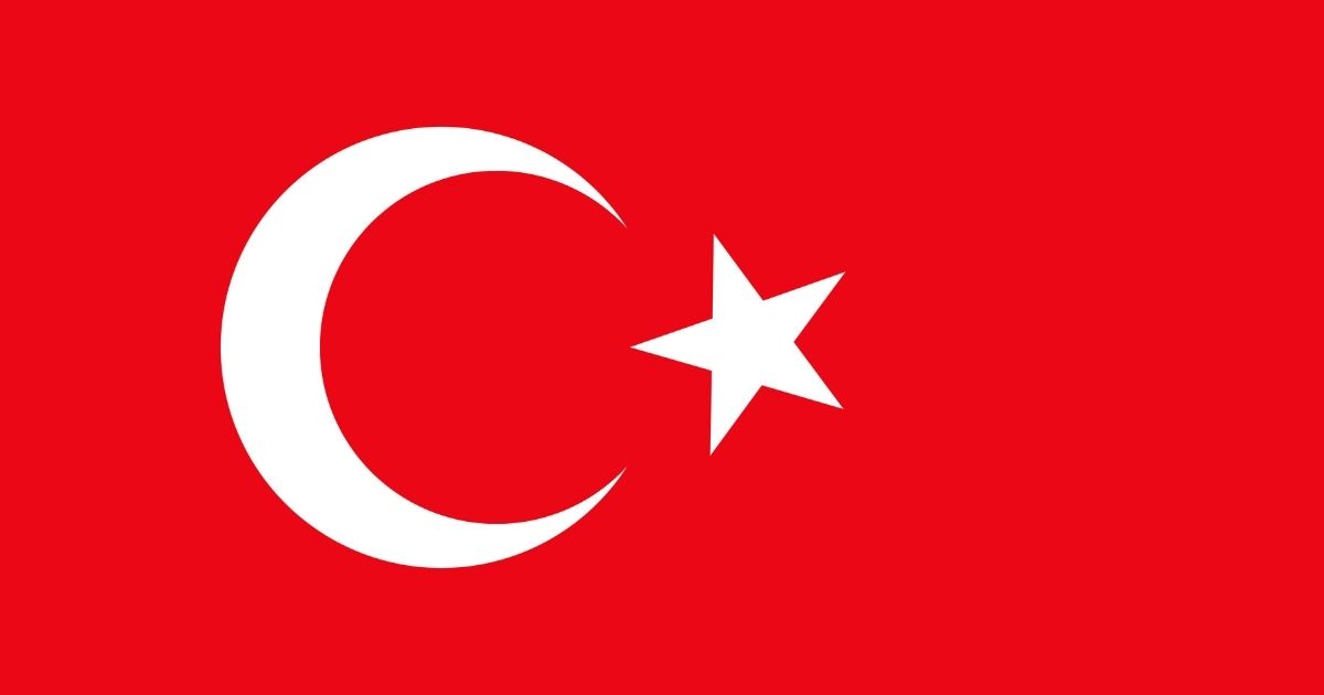 Turkish national flag.