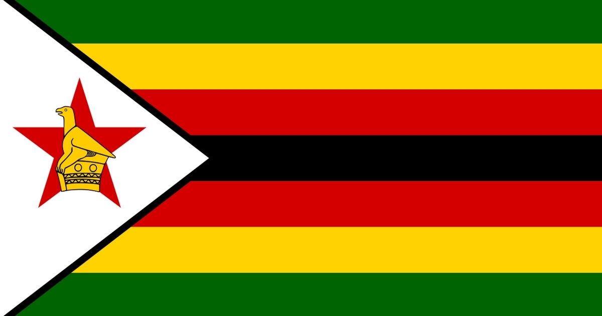 Zimbabwe's national flag.